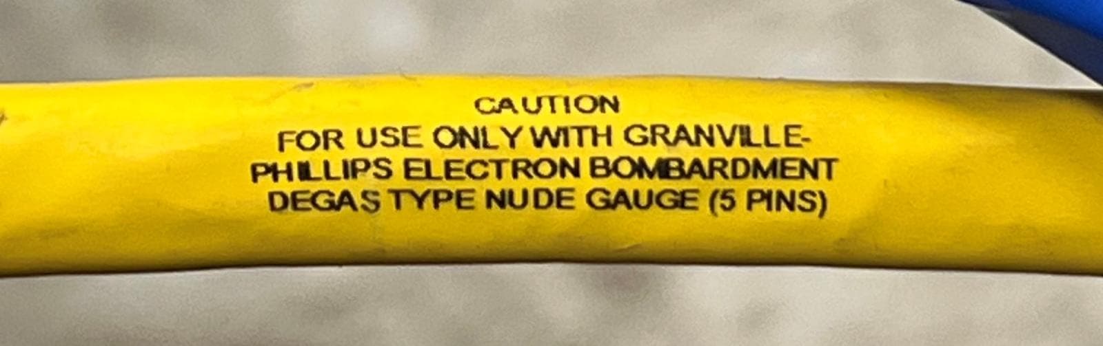 MKS/Granville Phillips Cable for Nude ionization gauges