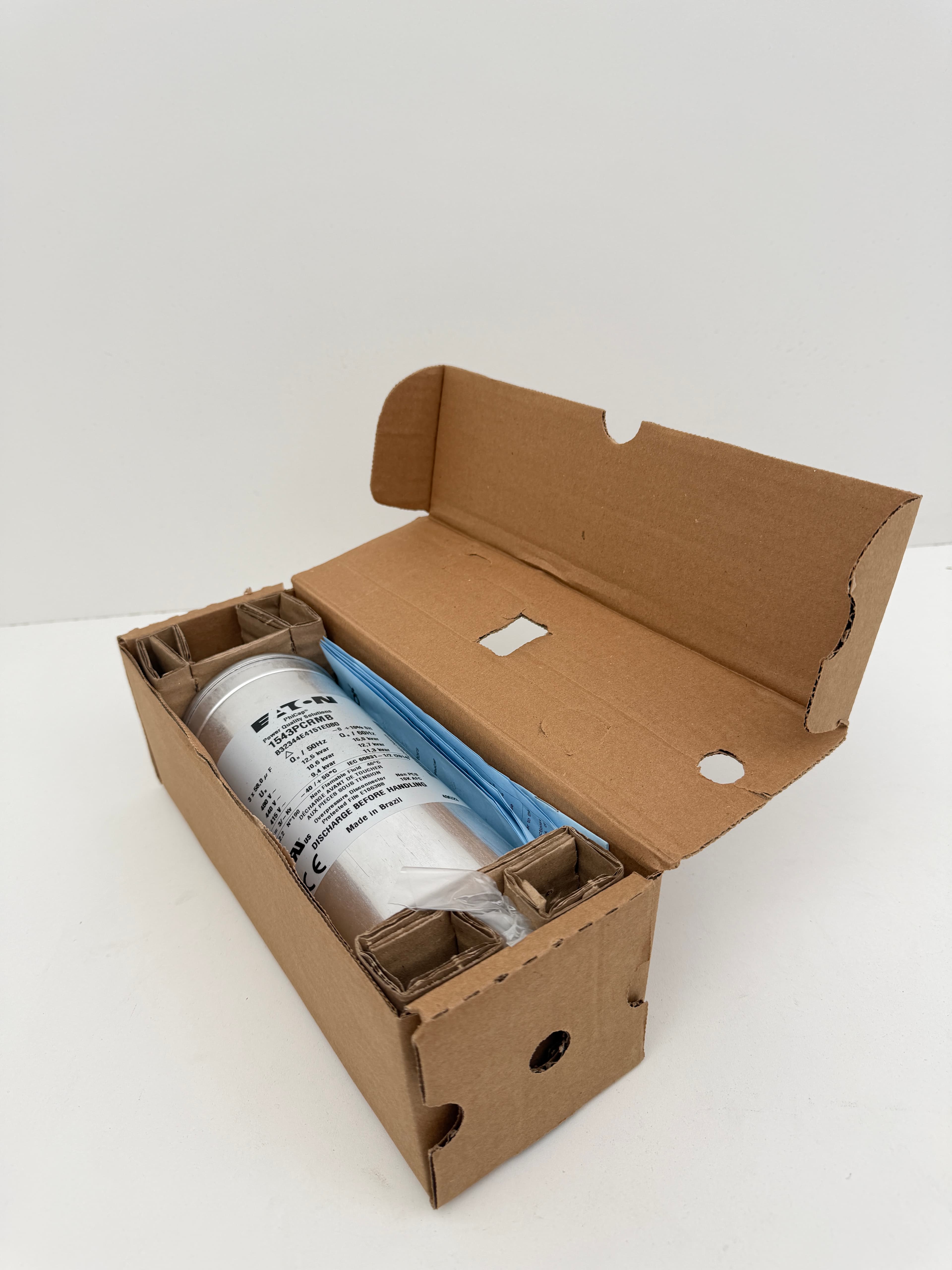 Eaton / TDK 1543PCRMB PhiCap Cylindrical Capacitor Cell, 480VAC, 3PH, 15 kVAR