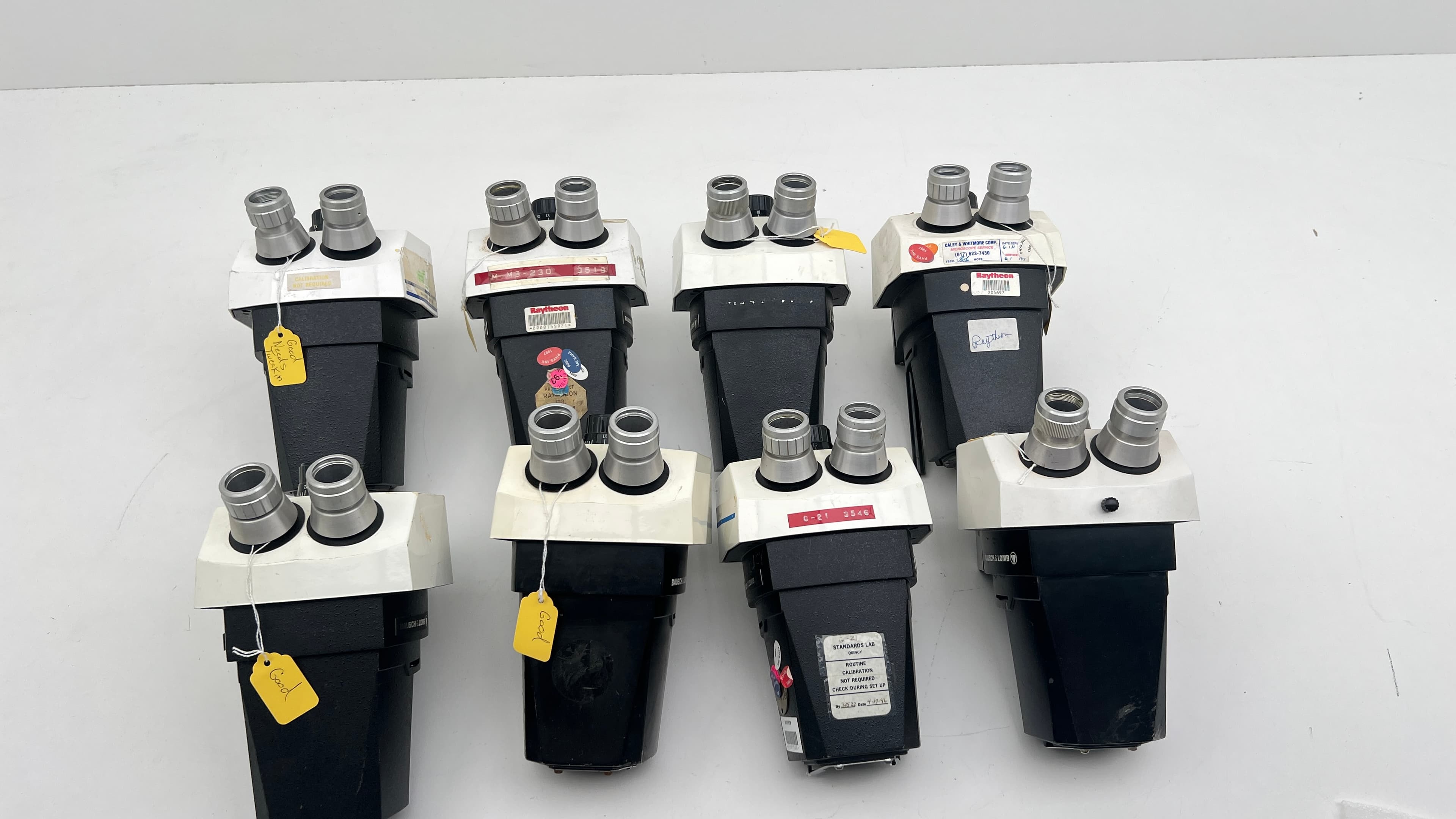 Bausch & Lomb StereoZoom 7 Stereo Zoom Microscope Lot of Eight
