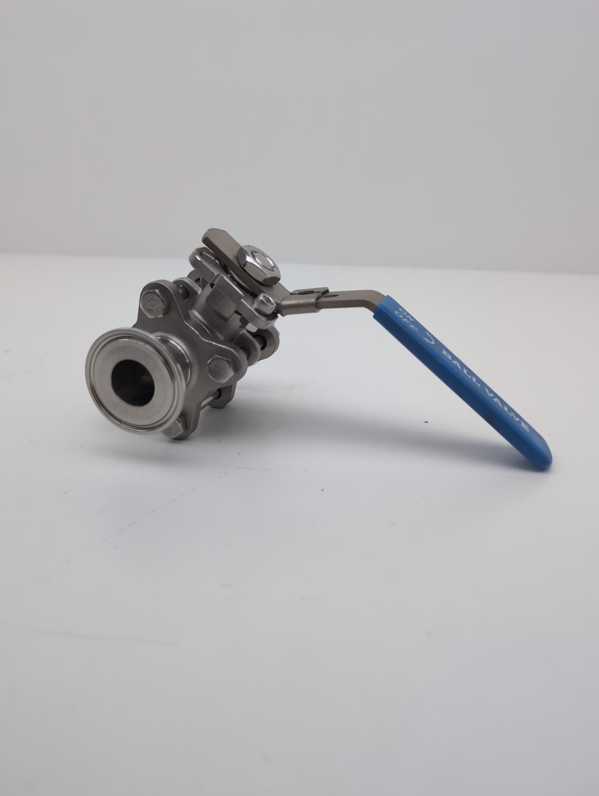 DV 1" 304 SS 50mm Sanitary Clamp Ball Valve 1000 wog