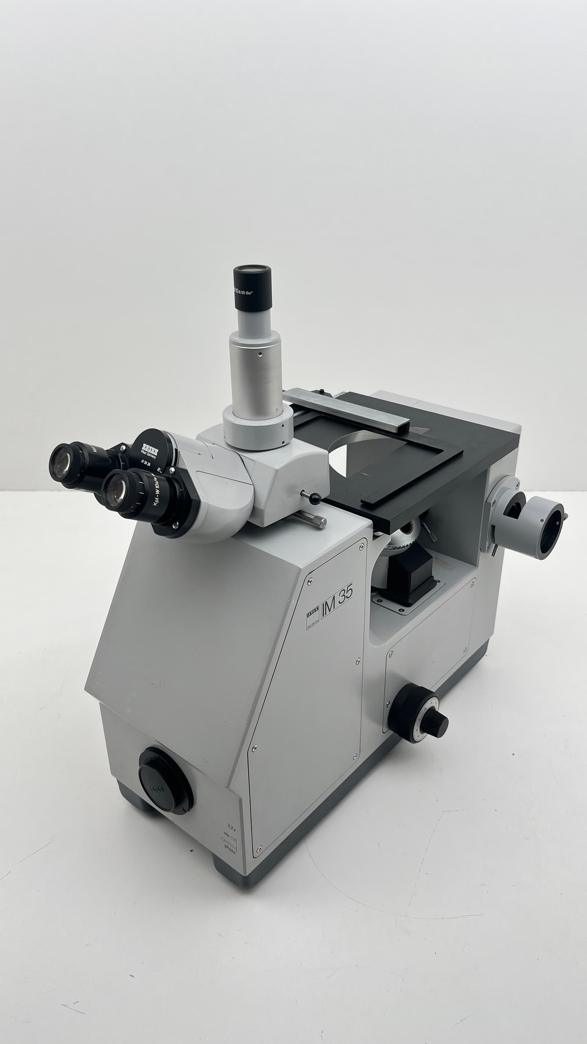 Zeiss IM 35 Inverted Microscope, Reflected Illumination