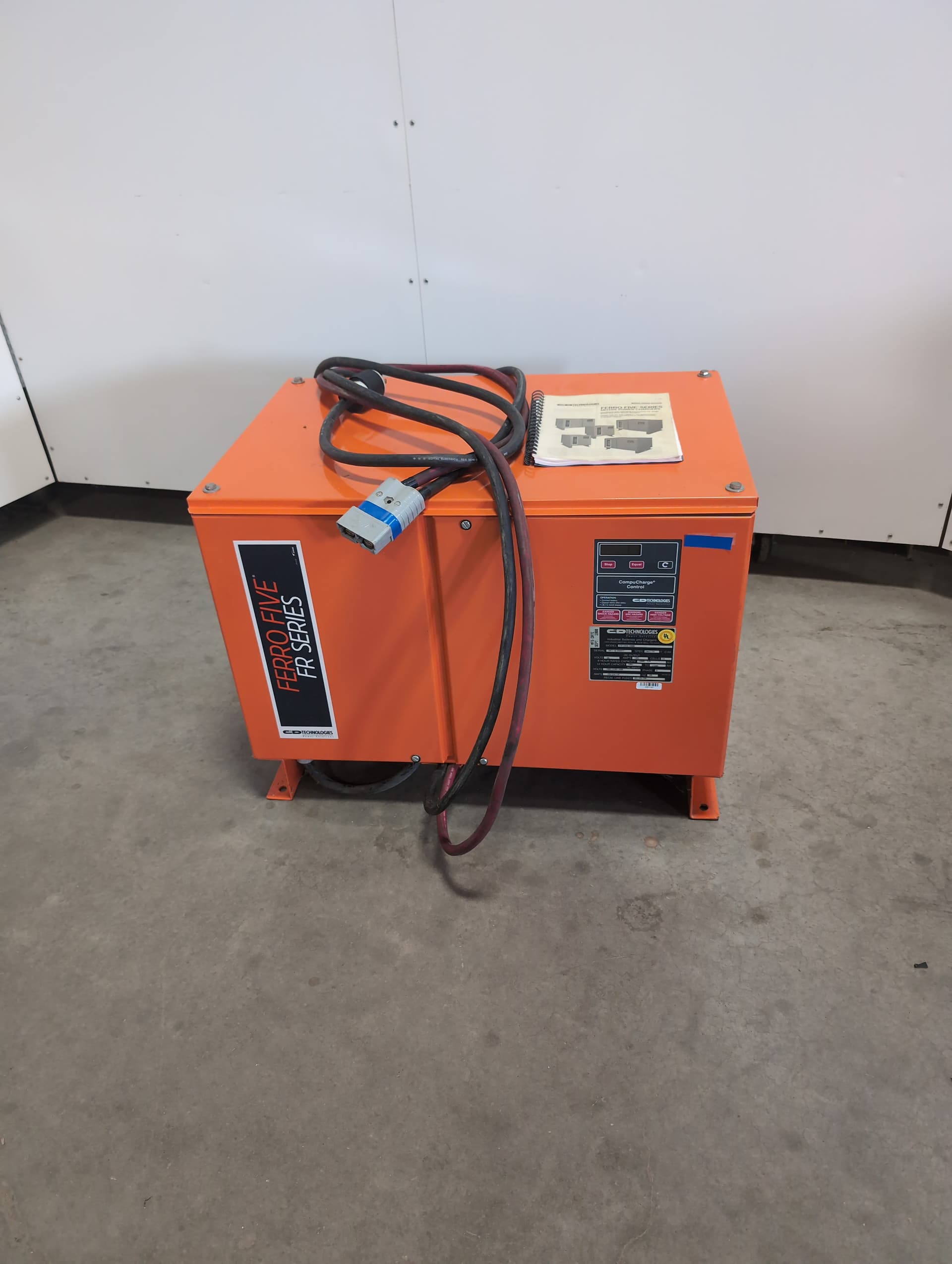 C&D technologies FR18HK1000 Industrial Battery Charger, 36VDC,185 Amp, 18 Cell