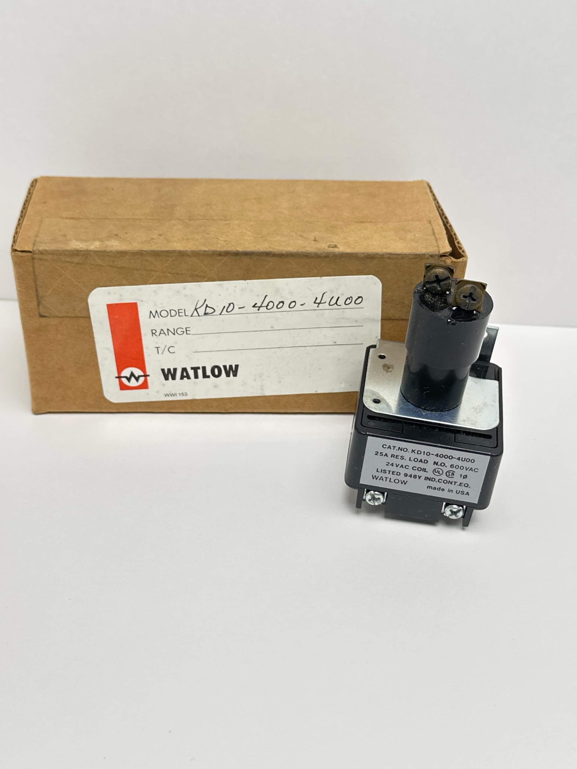 Watlow KD10-4000-4U00 Relay, 24VDC Coil