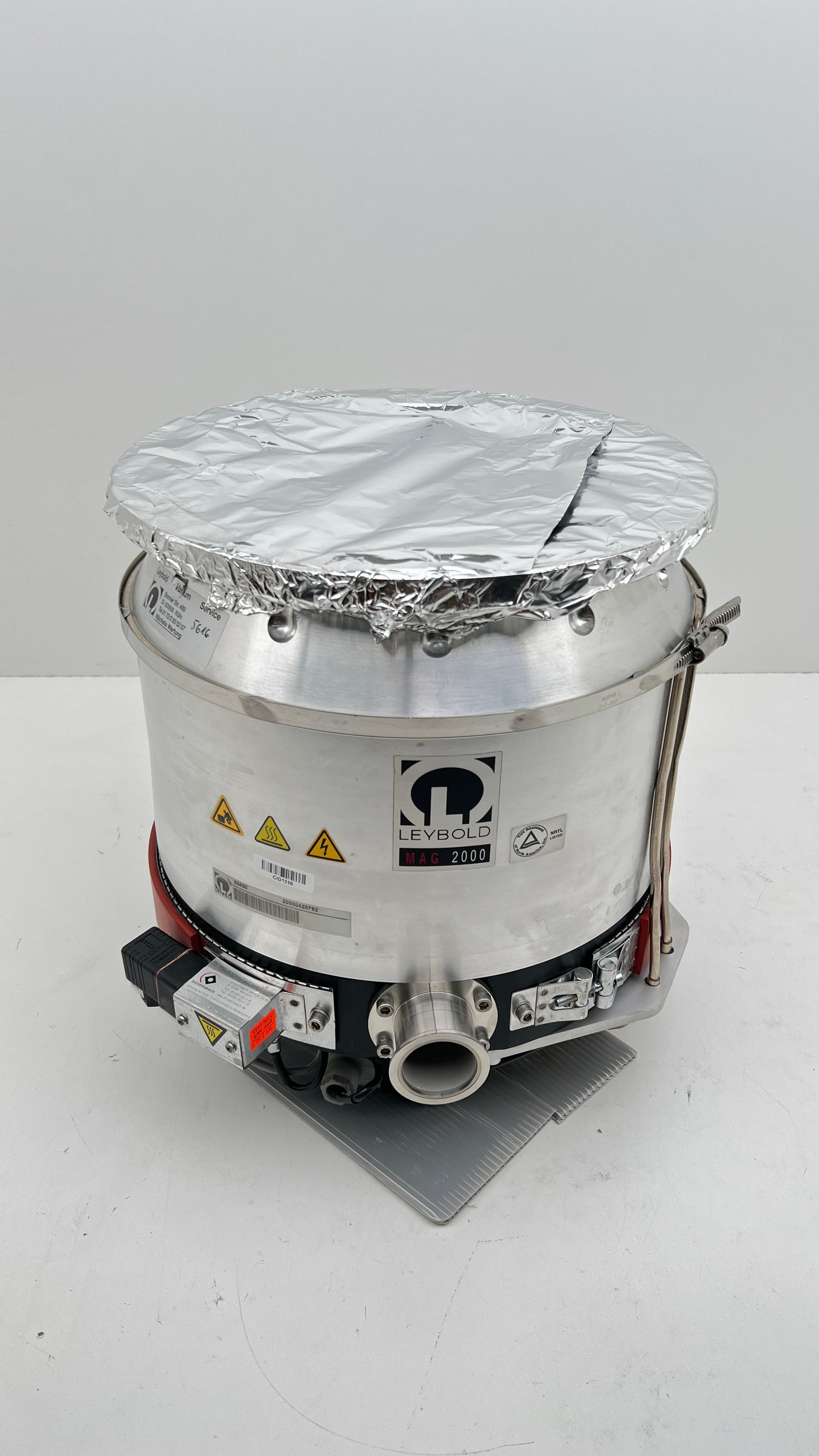 Leybold MAG 2000 CT 89430 Turbomolecular Vacuum Pump DN250 ISO-F 1550 L/s